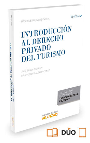 INTRODUCCIÓN AL DERECHO PRIVADO DEL TURISMO (PAPEL + E-BOOK)