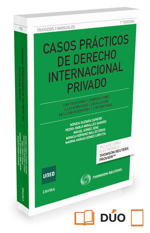CASOS PRÁCTICOS DE DERECHO INTERNACIONAL PRIVADO (PAPEL + E-BOOK)